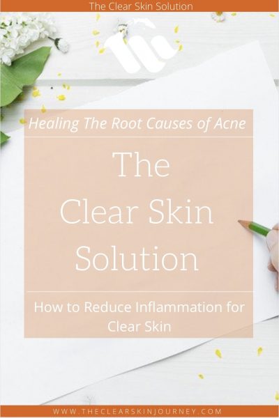 ebook cover The Clear Skin Solution